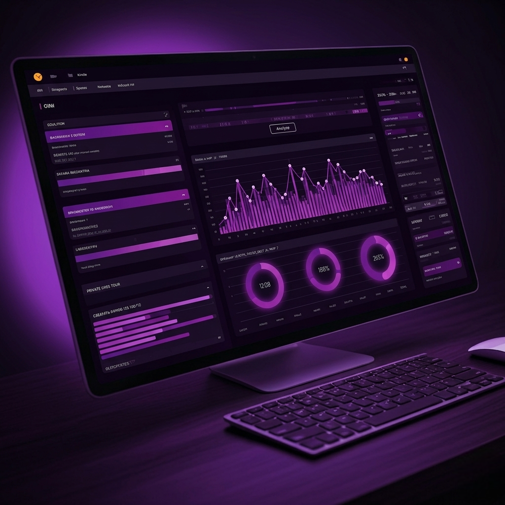 SEO analytics dashboard